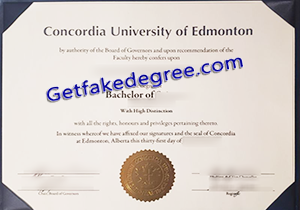 buy fake Concordia University of Edmonton diploma