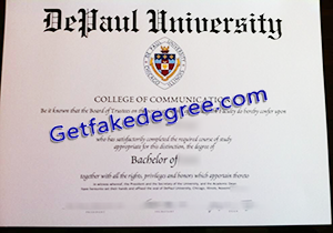 buy fake Depaul University diploma