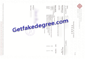buy fake Hong Kong Polytechnic University transcript