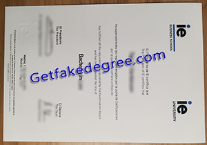 buy fake IE University diploma