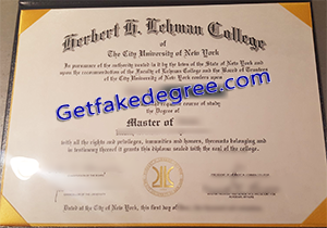 buy fake Lehman College diploma