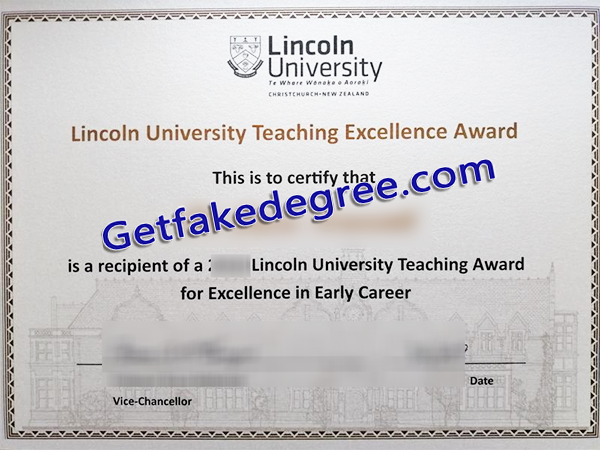 Lincoln University diploma, fake Lincoln University degree