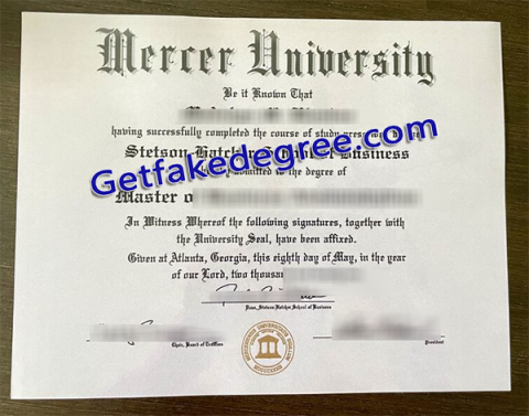 Where to Buy Fake Mercer University Diploma? - Buy Fake High School and ...