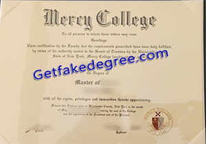 buy fake Mercy College degree