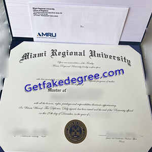 buy fake Miami Regional University diploma