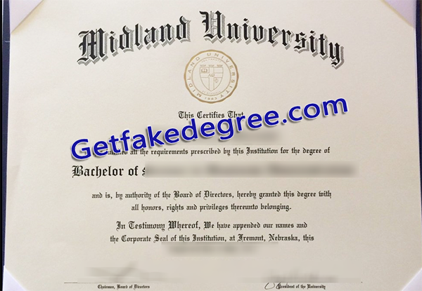 Midland College diploma, fake Midland College degree