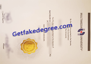 buy fake Multimedia University degree