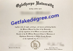 buy fake Oglethorpe University degree