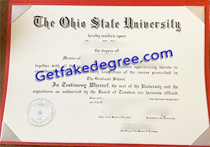 buy fake Ohio State University diploma