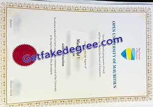 buy fake Open University of Mauritius degree