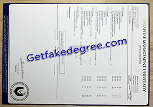 buy fake Singapore Management University transcript