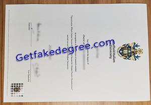 buy Sheffield Hallam University fake degree