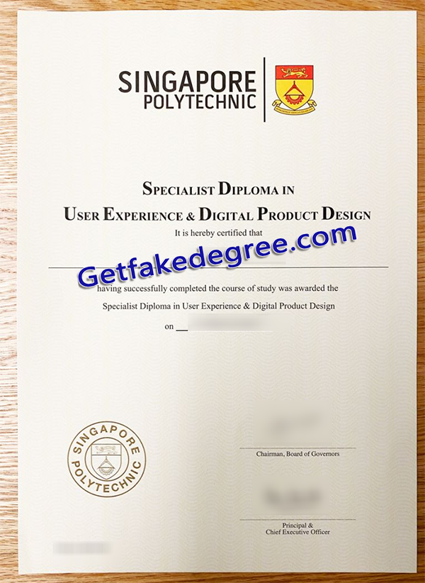 Singapore Polytechnic diploma, Singapore Polytechnic fake degree