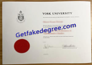 buy fake York University certificate