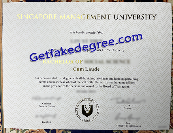 SMU fake degree, Singapore Management University diploma
