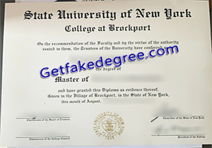 buy fake SUNY Brockport degree