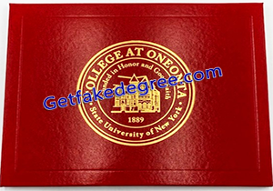 buy fake SUNY Oneonta degree cover