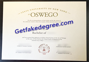 buy fake SUNY Oswego degree