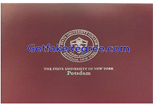 buy fake SUNY Potsdam degree cover