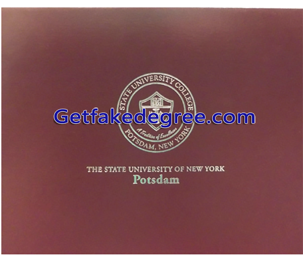SUNY Potsdam degree, fake SUNY diploma cover