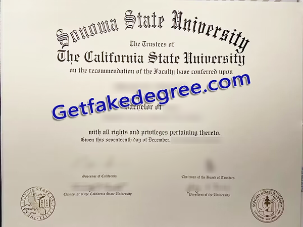 CSU fake diploma, Sonoma State University degree