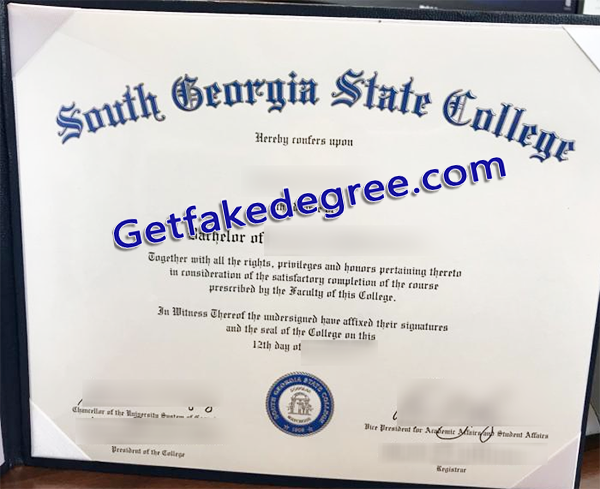 South Georgia State College diploma, fake South Georgia State College degree
