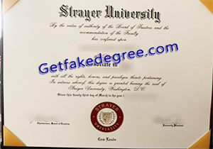 buy Strayer University fake degree