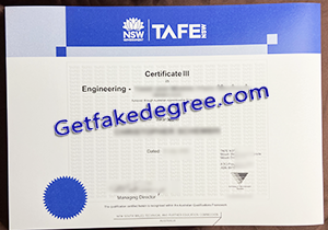 buy TAFE NSW fake certificate