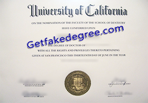 buy fake UC San Francisco degree