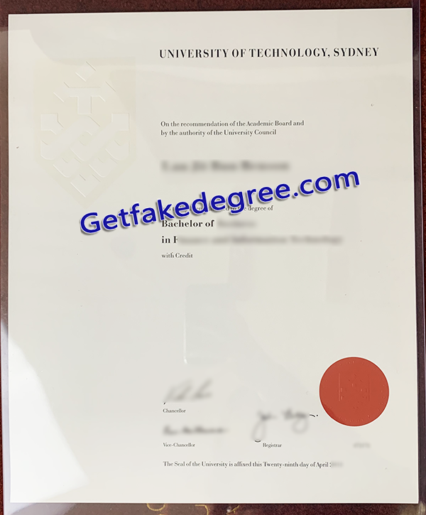 UTS fake diploma, University of Technology Sydney degree