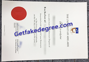 buy fake University of Adelaide degree