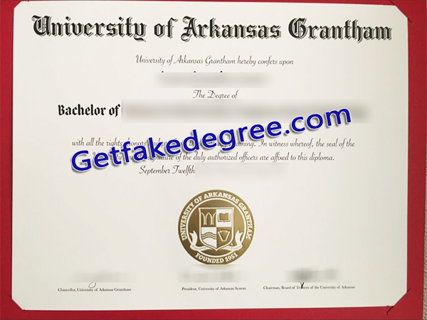 University of Arkansas Grantham degree, UA  Grantham diploma