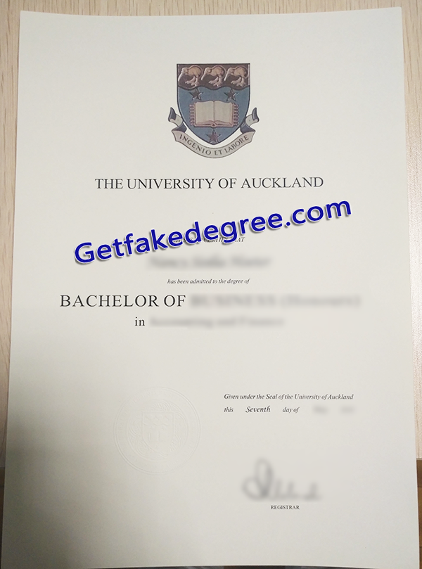 University of Auckland diploma, University of Auckland degree
