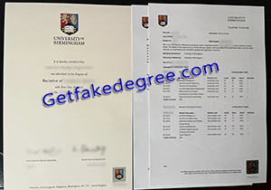 buy fake University of Birmingham diploma transcript