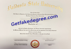 buy fake Valdosta State University diploma