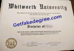 buy fake Whitworth University diploma