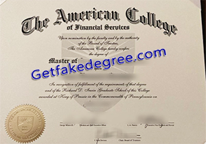 buy fake American College diploma