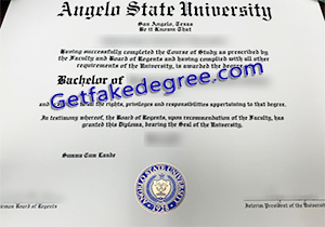 buy fake Angelo State University diploma