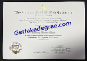 buy fake University of British Columbia degree