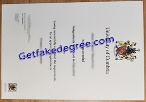buy University of Cumbria fake diploma