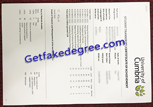 buy fake University of Cumbria transcript