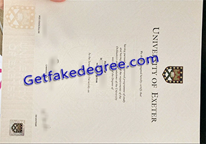 buy fake University of Exeter diploma