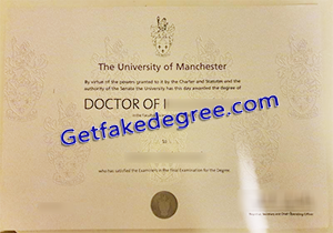 buy fake University of Manchester degree