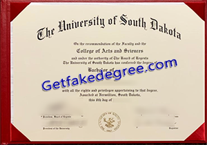 buy fake University of South Dakota diploma