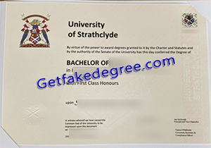 buy fake University of Strathclyde degree