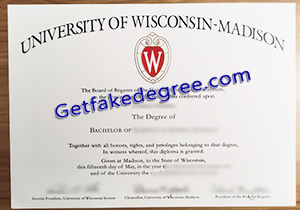 buy fake University of Wisconsin–Madison diploma