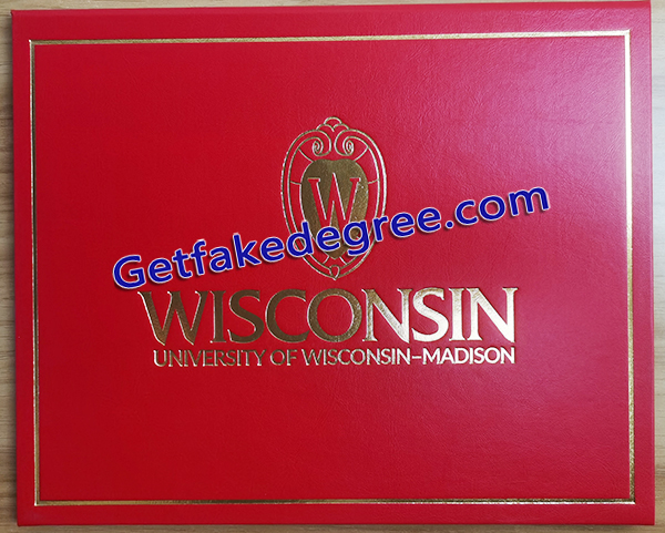UW–Madison diploma cover, University of Wisconsin–Madison degree