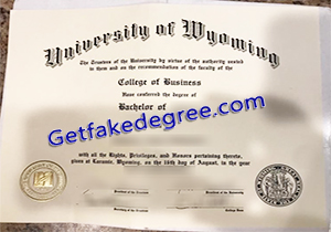 buy University of Wyoming fake degree