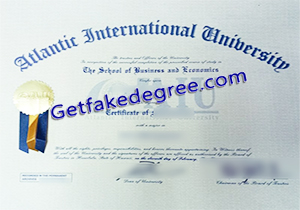 buy fake Atlantic International University diploma