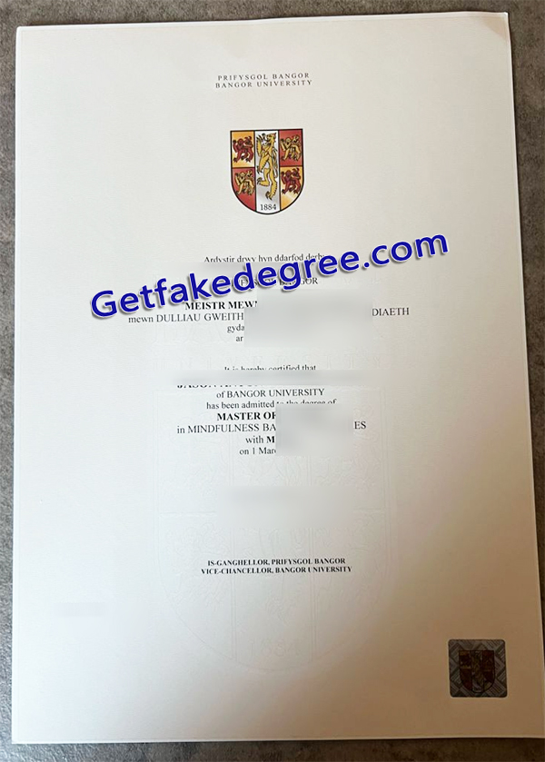 Bangor University diploma diploma, Bangor University degree